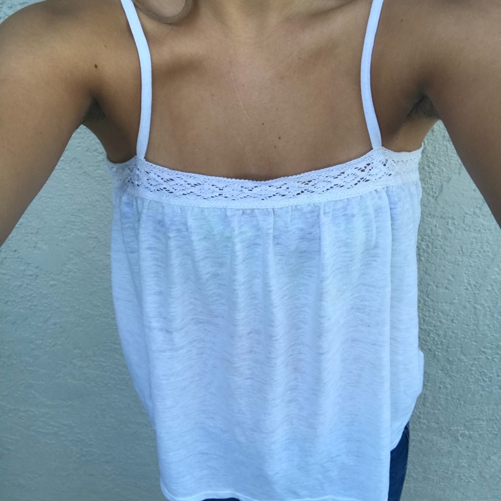White tank top
